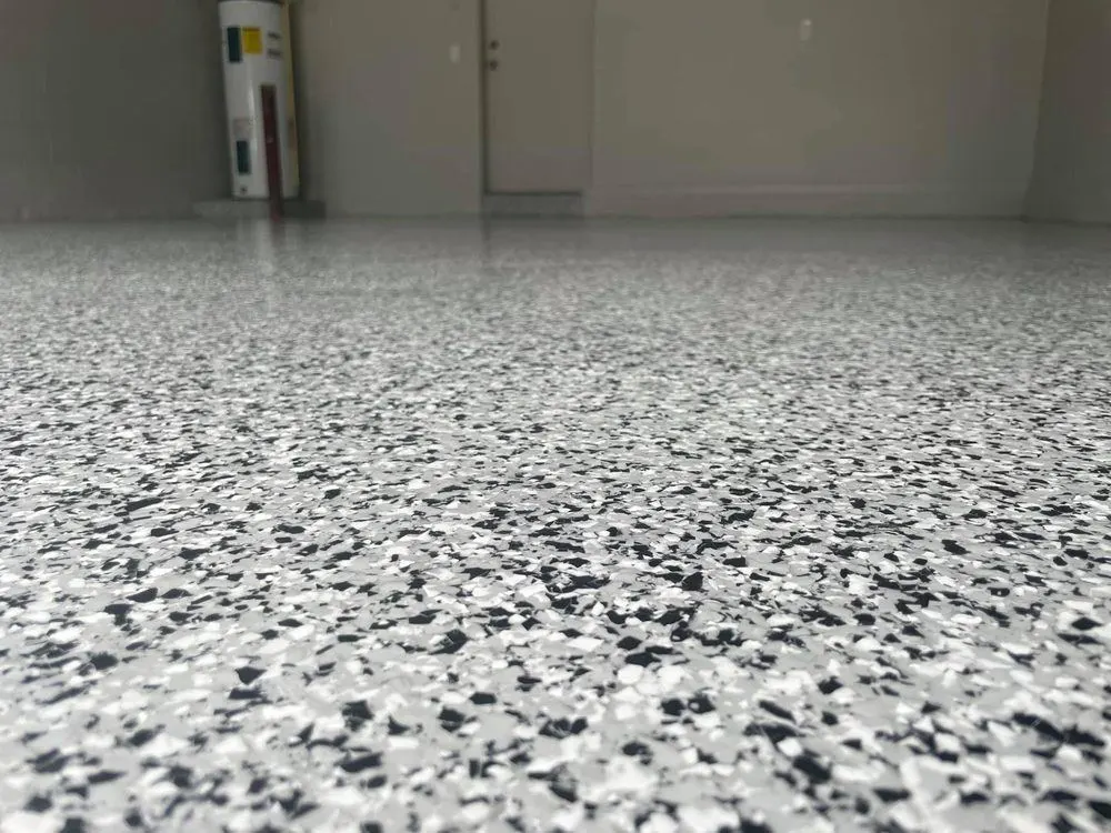 Flake floor